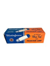 VTG Westinghouse Blue Top Projector Lamp Projection Light CZA 4 PIN Base