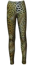 Premium Classic Wild Leopard Skin Animal Print Leggings Alternative Halloween