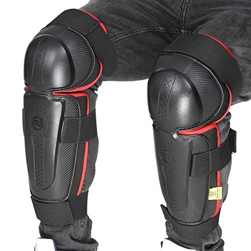 Adjustable Motorcycle Royal Enfield KNOX EXTERNAL KNEE ARMOUR Set of 2 - Picture 1 of 8