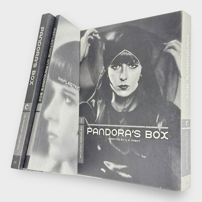 Pandora's Box DVD 2 Disc Set Criterion Collection G.W. Pabst - Tested RARE OOP