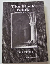 THE BLACK BOOK Tony Reed BOOK RARE Horror Stories