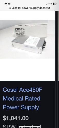 Cosel Power Supply