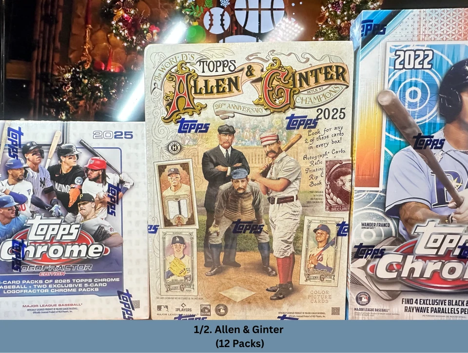 San Diego Padres Hobby Box BREAK 22-25 MLB 1/2 Allen & Ginter 1/3 Topps - Image 2 of 4