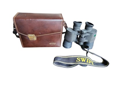 Swift 8x42 Ultralite Binoculars FMC Japan W/ leather Case fully