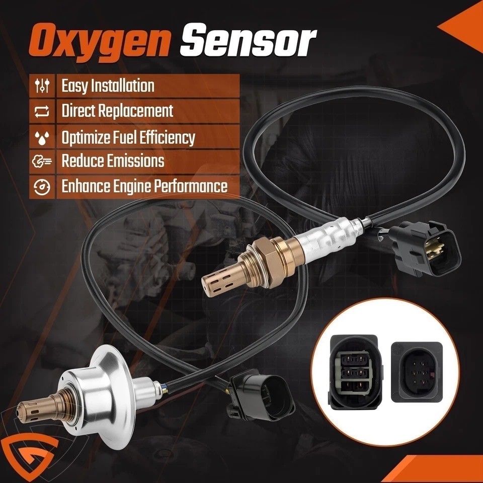 2pcs Oxygen O2 Sensor Upstream&Downstream For 2014-2015 Hyundai Tucson 2.0L 2.4L - Image 2 of 4