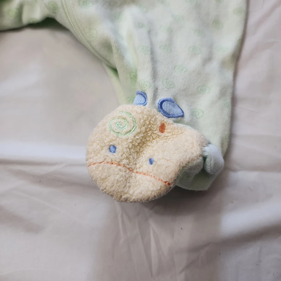 Jirafa recién nacida I Love Daddy dormir vintage retro años 2000 Y2K bebé 0-3 meses Foto 3 de 4