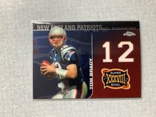 2008 Topps Chrome - Nfl Dynasties Tribute Tom Brady #DYNC-TB