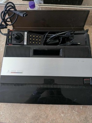 Atari 5200 4-Port Console modded for RCA and power.
