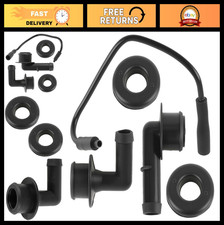 Pcv Ccv Vent Valve Elbows Grommet Crankcase Breather Hose Kit For Jeep 2000-2004