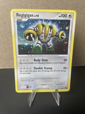 Regigigas POP Series Promos 9 4/17 Pokémon TCG Cosmos Holo Rare LP/MP