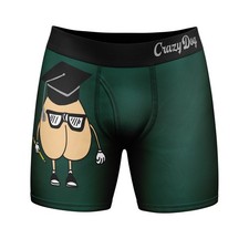 Mens Smart as Boxer Briefs Funny Sarcastic Butt Hilarious Gag Gift Novelty