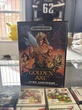 Golden Axe (Sega Genesis, 1989) CIB, Tested And Working 