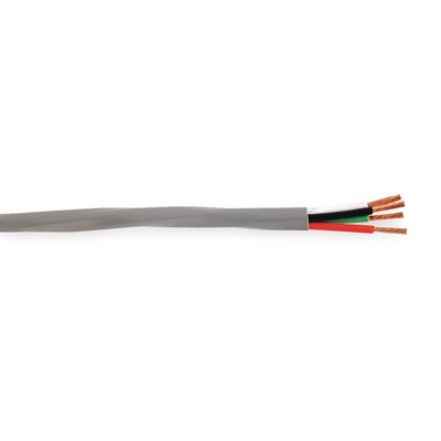 CAROL C2434A Data Cable,5 Wire,Gray,100ft 20LA37