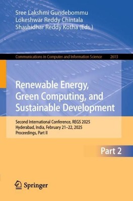 Renewable Energy, Green Computing, and Sustainable Development Sree Lakshmi Gund