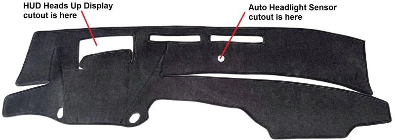 Cubierta de tablero personalizada para tablero Lexus ES 2022 - 2025 - Hecho en EE. UU. 38-213 Foto 3 de 4