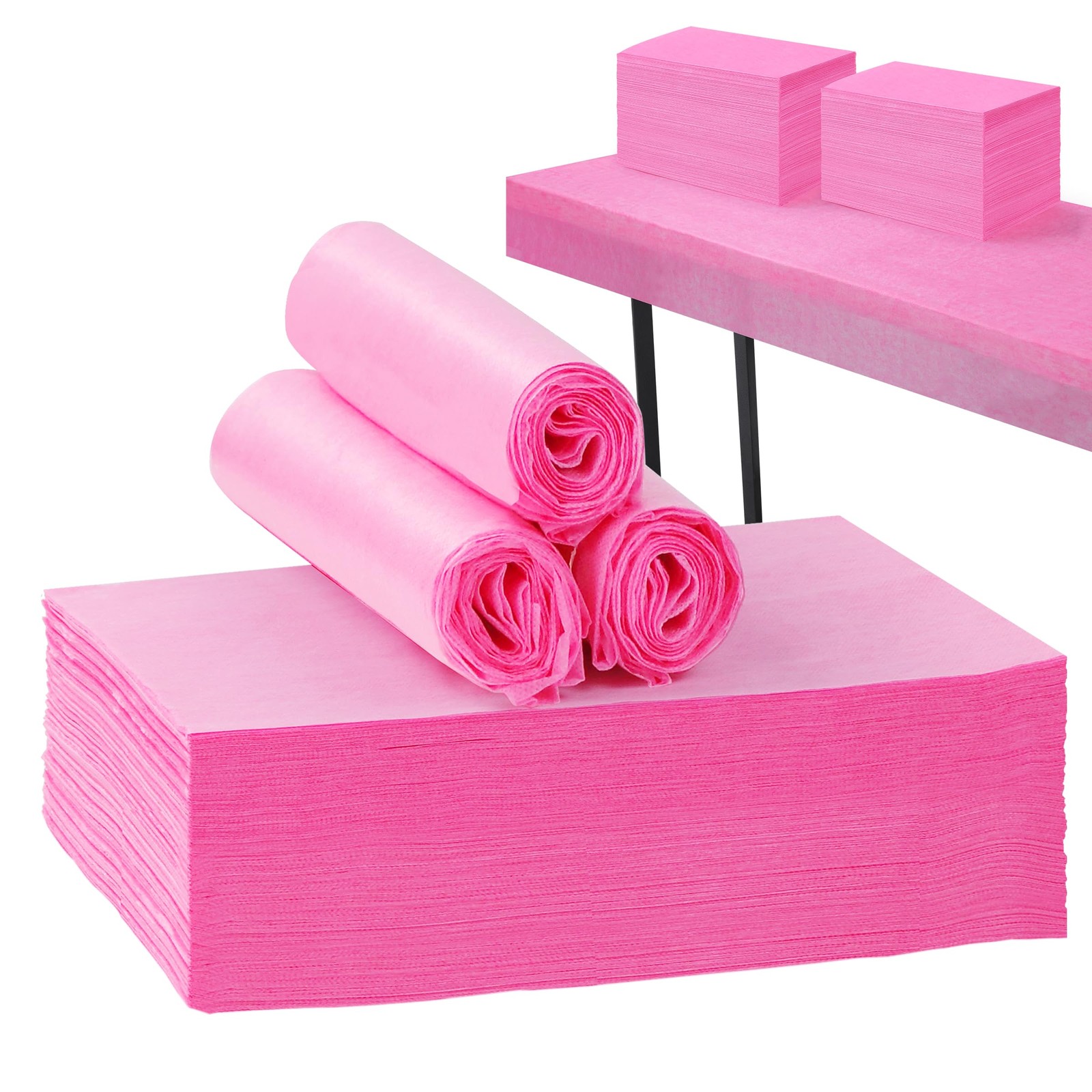 50 Pcs Disposable Bed Sheets 31" x 71" Massage Table Sheets Non Woven Fabric ...