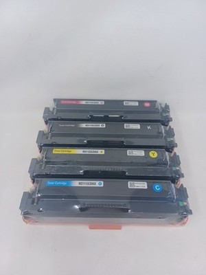 206A 206X Toner Set For HP Color Laserjet Pro MFP M283fdw M283cdw M255dw 