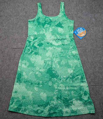 Columbia Freezer Dress Womens Small Athleisure Outdoors UPF 50 Green Nautical