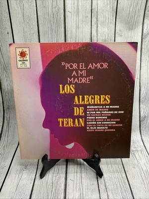 Los Alegres De Teran - Por El Amor A Mi Madre LP Vinyl - MADE IN MEXICO
