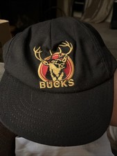 VTG BUCKS Cigarettes Snapback Hat Made In USA Buck the System Baseball Classic