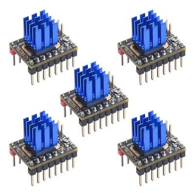 5 PCS TMC2209 V1.3 Stepper Motor Driver with Heatsink for SKR Manta Octopus