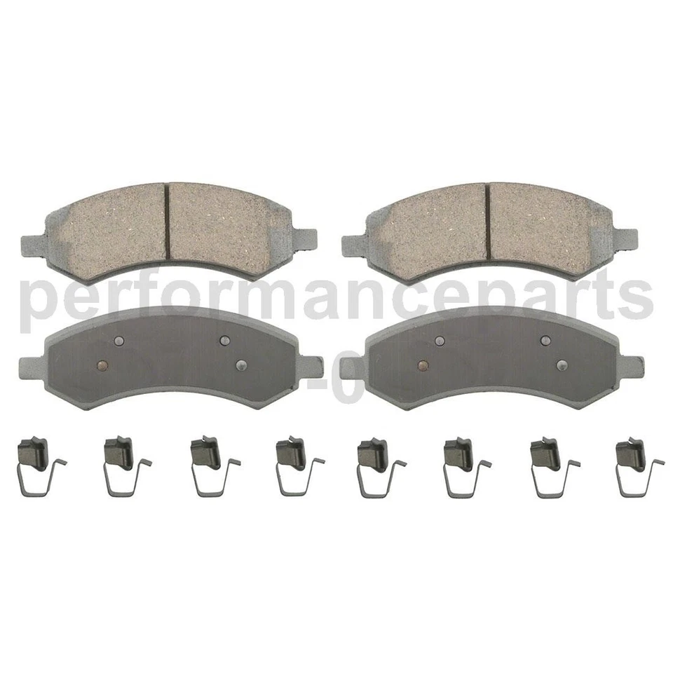 Front Disc Brake Pad Set Disc Brake Rotor for Dodge Durango 2007-2009 - Image 2 of 4