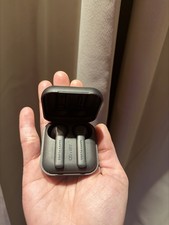 Happy Plugs Air 1 Go True Wireless Earbuds Black, No Box With Charger