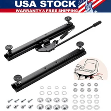 Racewill Universal Seat Track Assembly Kit w/ Hardware for Go Kart Go Cart Seats