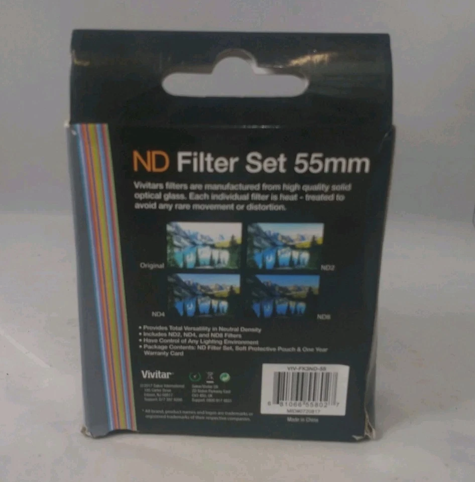 Vivitar 3-Piece 55mm ND2 / ND4 Filter Set - Image 3 of 4