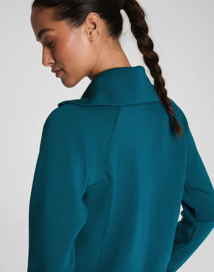 [冲击价格]SPANX AirEssentials® 半拉链,翡翠湾 — 第 4/4 张图片