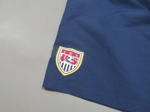 Pantaloncini calcio Stati Uniti uomo blu navy calcio US Soccer Crest Nike Athletic - Foto 2 di 7