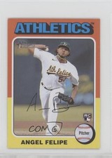 2024 Topps Heritage Mini Rookies Angel Felipe #147 14dq