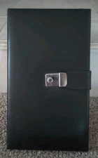 Black Angus II 6 Piece Steak Knife Set-Vanadium Stainless Steel W/Black Case