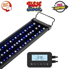 36W Saltwater Aquarium Light, Marine LED Reef Light for Corals, Programmable...