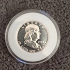 1953 Franklin Half Dollar 50C Uncertified Uncirculated in Protective Holder