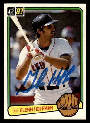 1983 Donruss Baseball #282 Glenn Hoffman Signed Autograph (no COA) *f1