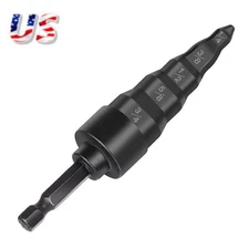 Air Conditioner Copper Pipe Tube Expander Swaging Tool Kit Drill Bit Flaring
