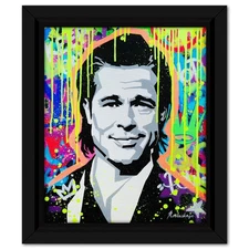 Nastya Rovenskaya- Original Oil on Canvas "Monochrome in Motion"