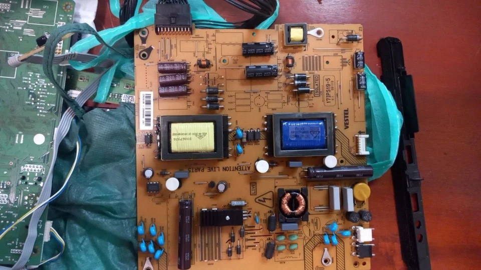 sharp lc32le350e-bk modulo alimentazione, mainboard, flat pannello - Immagine 2 di 4