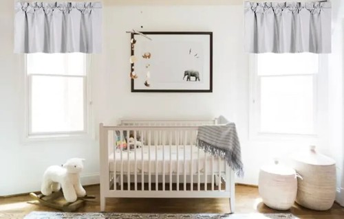 1PC TOP WINDOW VALANCE LINED STRAIGHT MATTE FINISH VERSATILE HOME DECOR RS9 - Picture 134 of 190