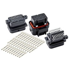 34 Pin 3-Slots Tyco AMP Superseal Automotive ECU Male/Female Connector Plug Kit