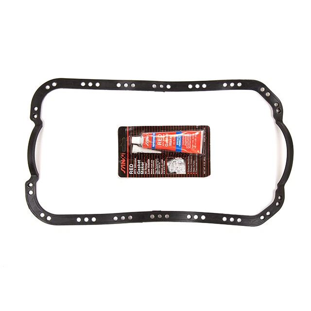 Junta de cárter de aceite apta para 84-95 Honda Civic Acura Integra 1.3L 1.5L 1.6L Cu. 82 D16A1 Foto 2 de 2
