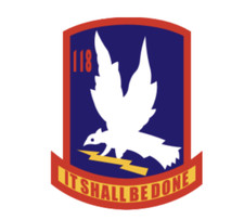 4" 118th ahc helicopter it shall be done army bumper sticker decal usa made