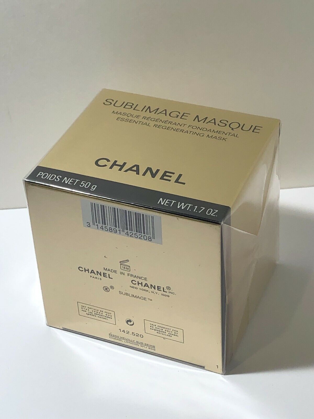 Chanel SUBLIMAGE MASQUE Essential Regenerating Mask 1.7 oz NIB Sealed