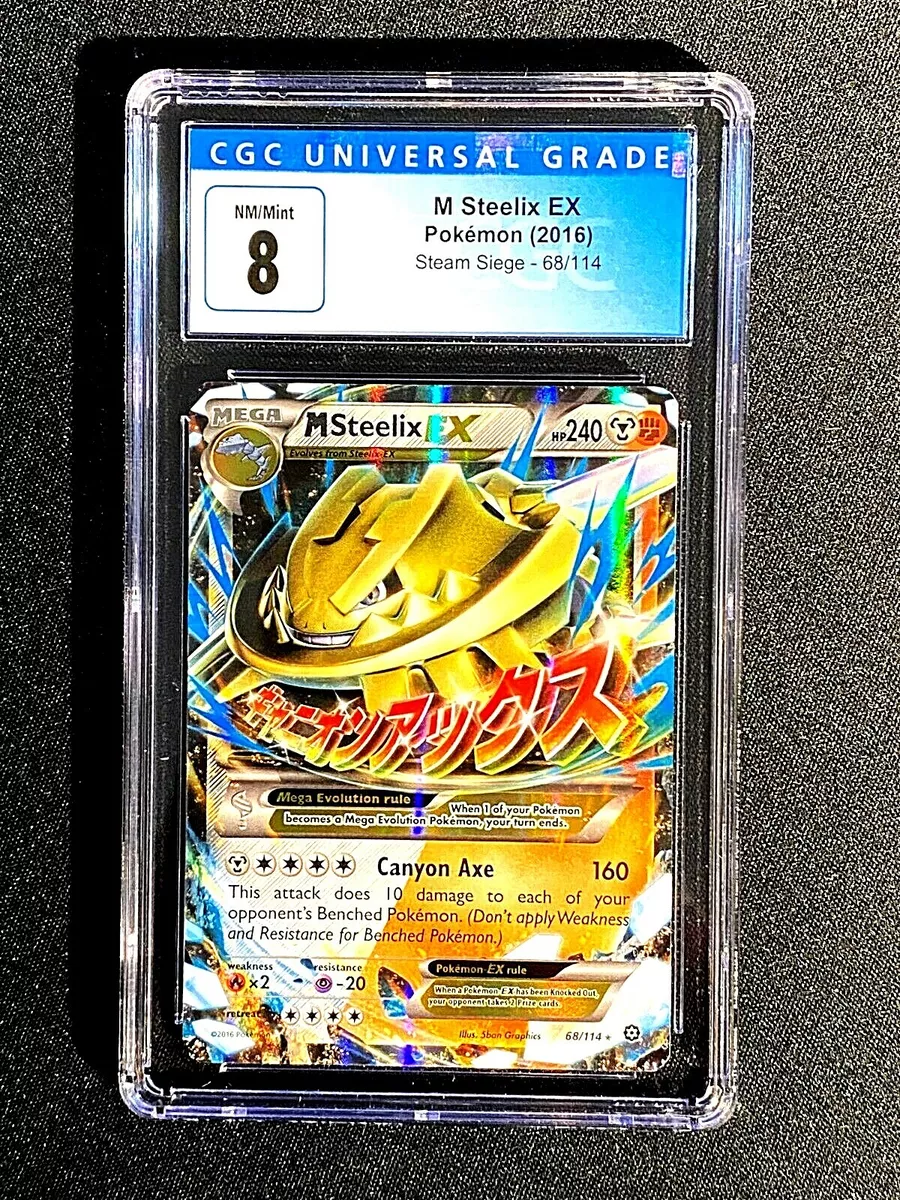 M Steelix EX (Full Art) - XY - Steam Siege - Pokemon