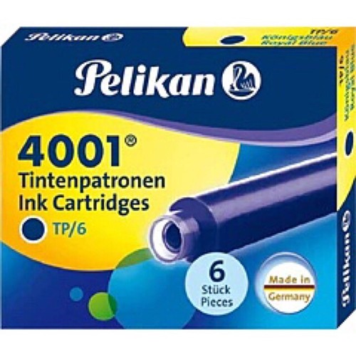 1 PAQUETE DE PLUMA ESTILOGRÁFICA PELIKAN PELIKANO JUNIOR APRENDIZWRITER, 6 CARTUCHOS DE TINTA AZUL, - Imagen 3 de 3