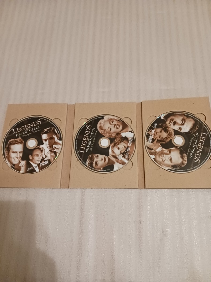 Legends of the Silver Screen: The Biographies Collection (DVD
