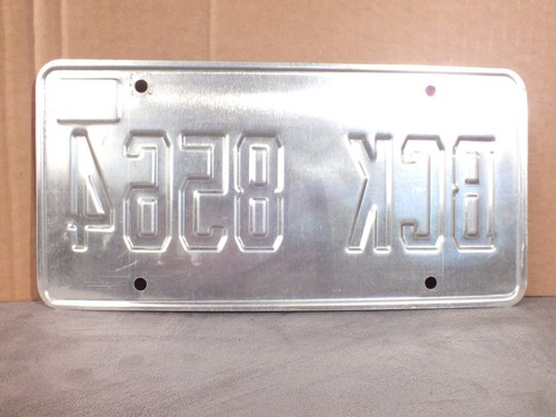 Michigan License Plate: BCK 8564 : 20?? - Picture 2 of 4