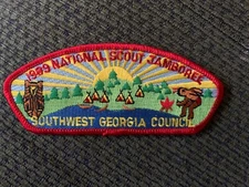 MINT 1989 JSP Southwest Georgia Council Red Border