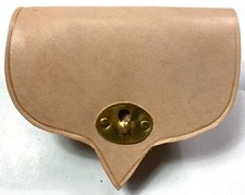 INDIAN WAR US UNION M1874 DYER .45-70 AMMO POUCH-NATURAL LEATHER